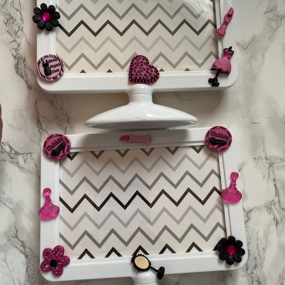 Hand decorated picture frames set of two! - Picture 3 of 10